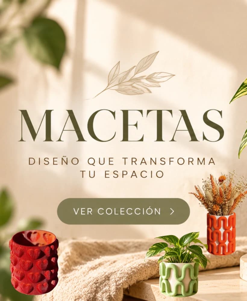 Macetas: diseño que transforma tu espacio