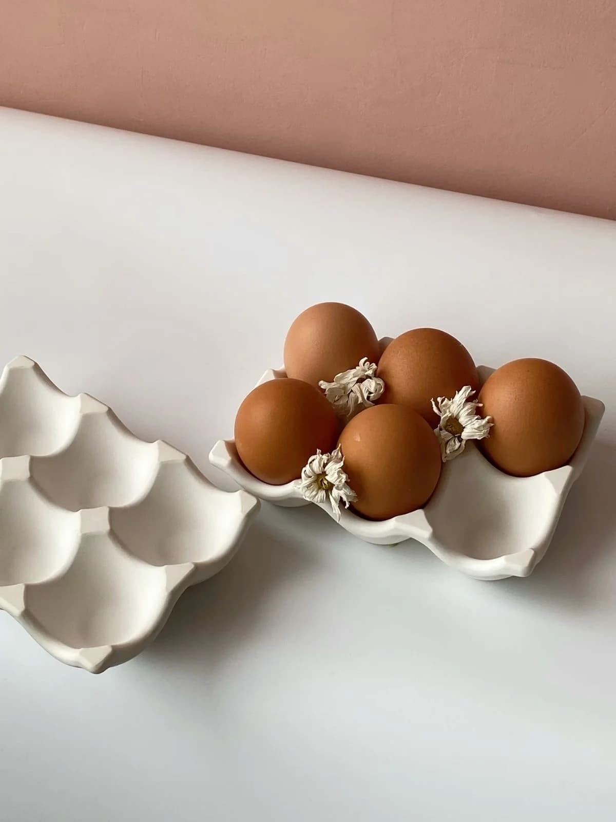 Huevera Nido - Rosé Deco — foto 4
